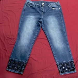 Size 14 capri jeans